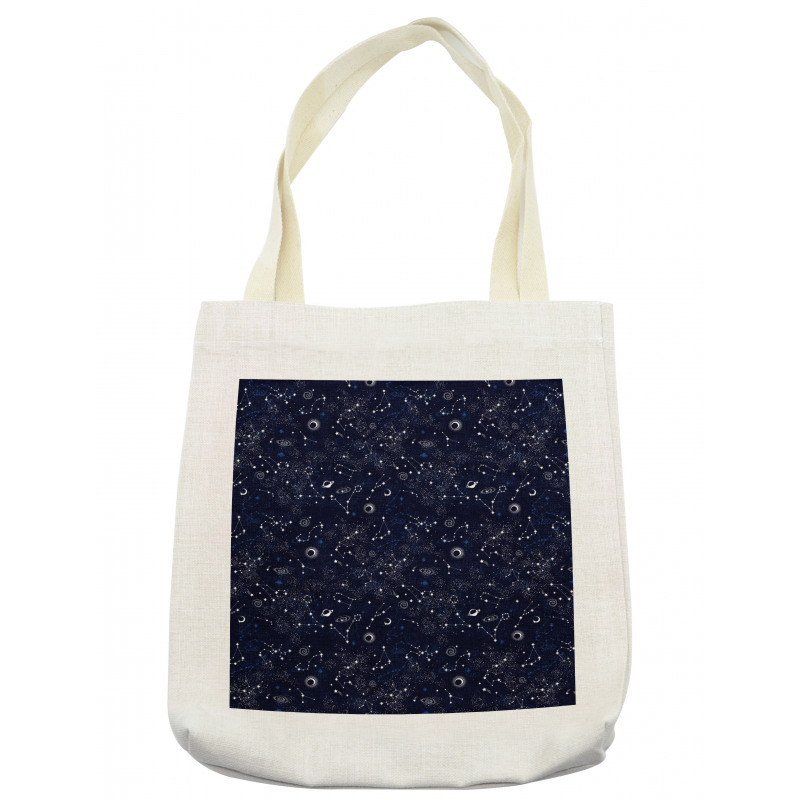 Stars Constellation Art Tote Bag