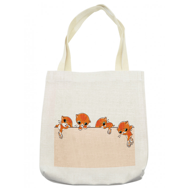 Banner with Little Kitties Tote Bag