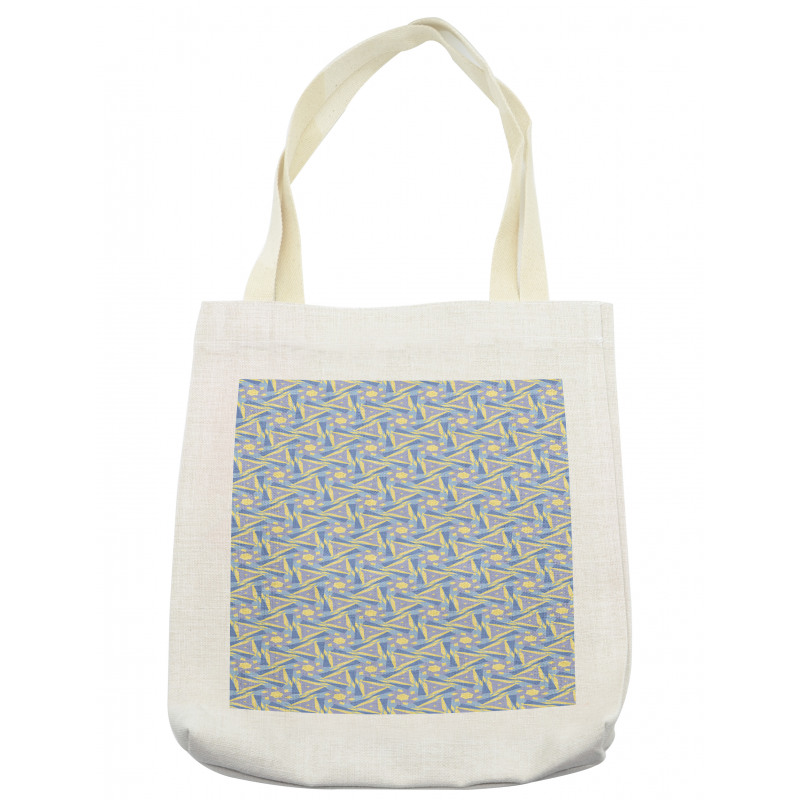 Pastel Contemporary Shapes Tote Bag