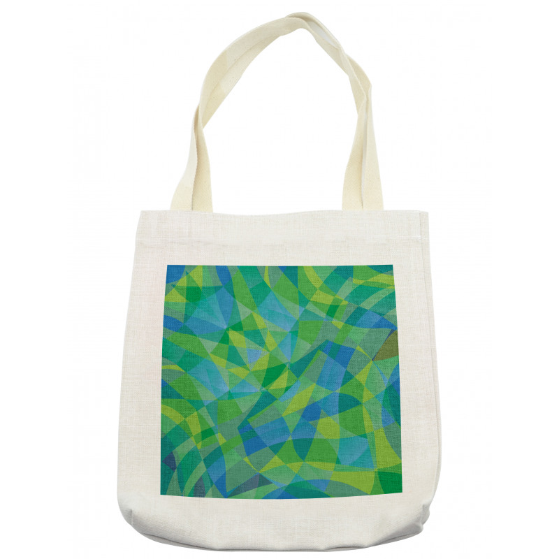 Mosaic in Nature Colors Tote Bag