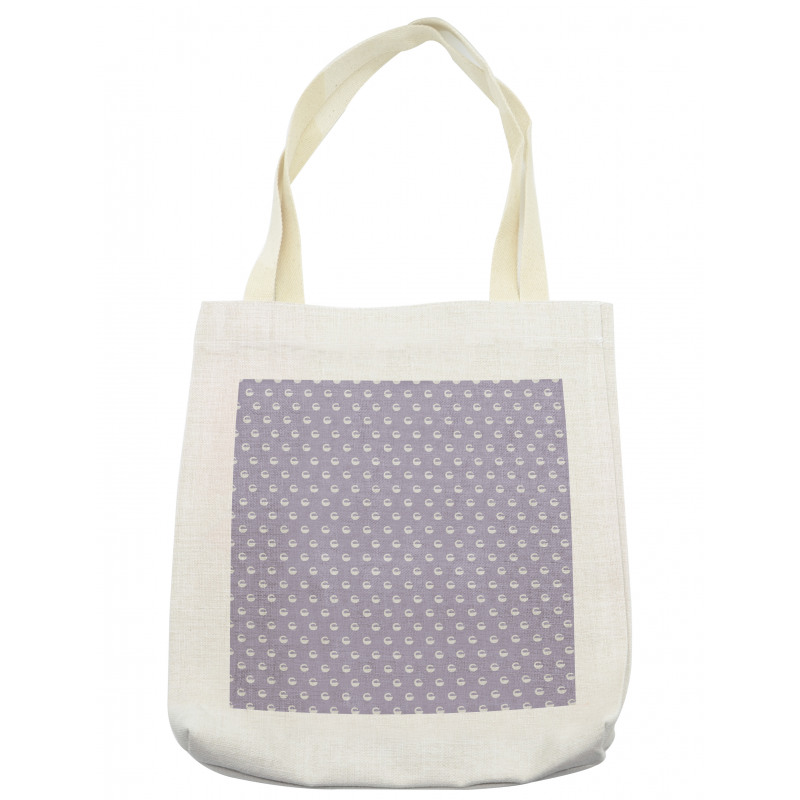 Abstract Minimal Bird Motif Tote Bag