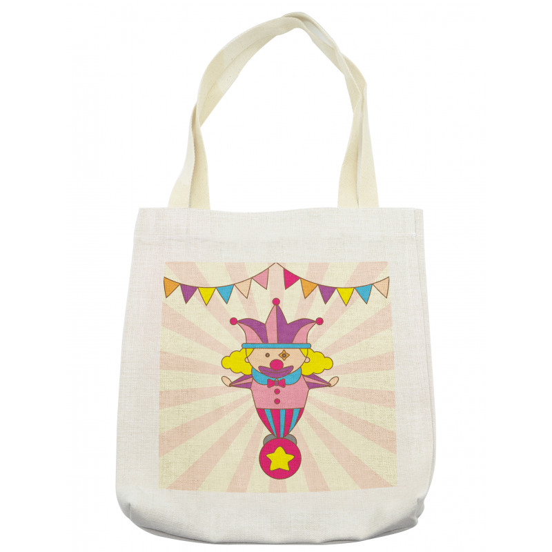 Clown Standing on a Ball Tote Bag