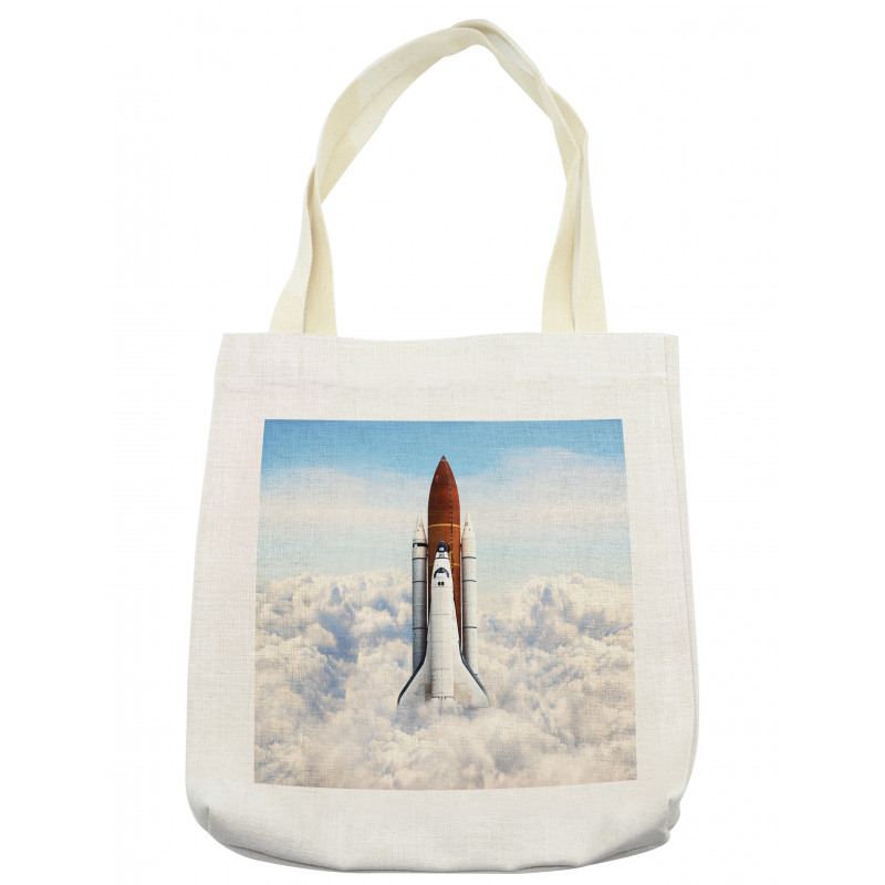 Spaceman Planet Tote Bag