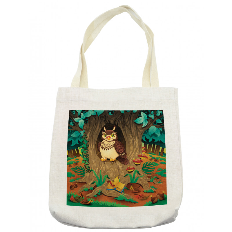 Nanny Grandma Sage Owl Tote Bag