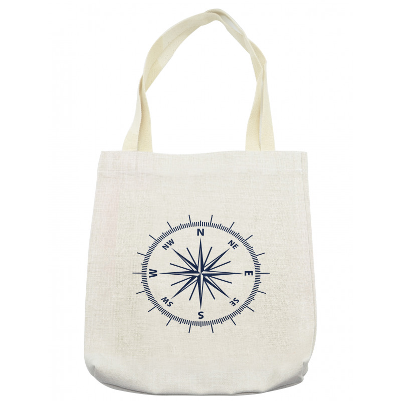 Monochromatic Windrose Art Tote Bag