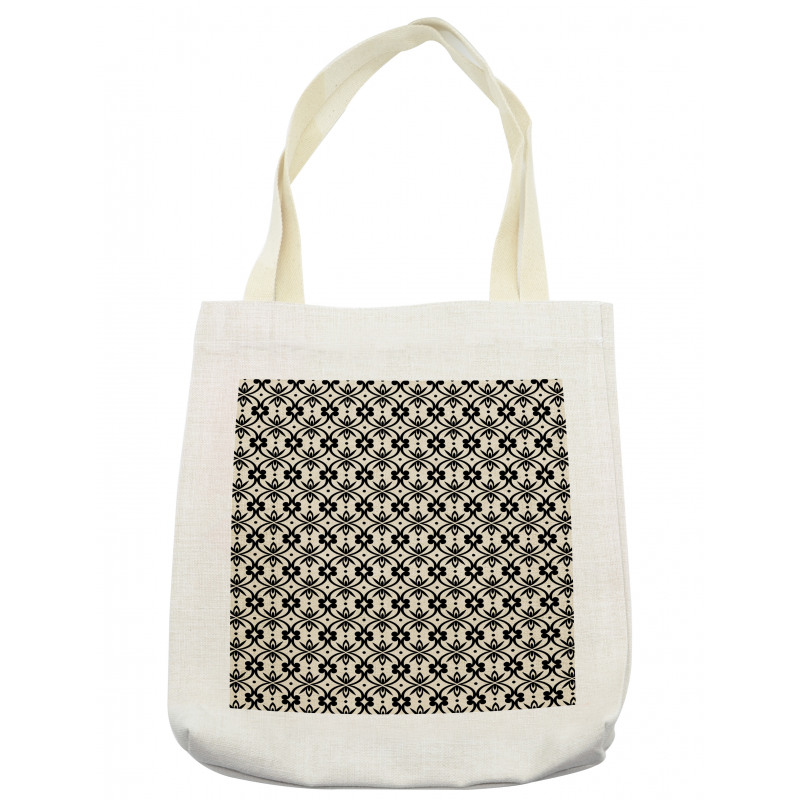 Abstract Vintage Layout Tote Bag