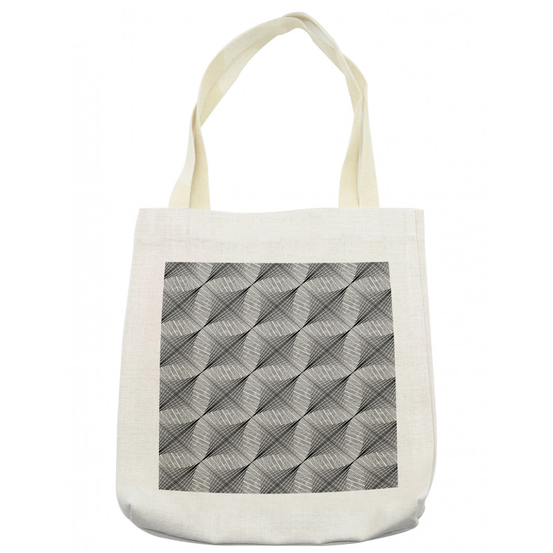 Diagonal Streaks Concept Tote Bag