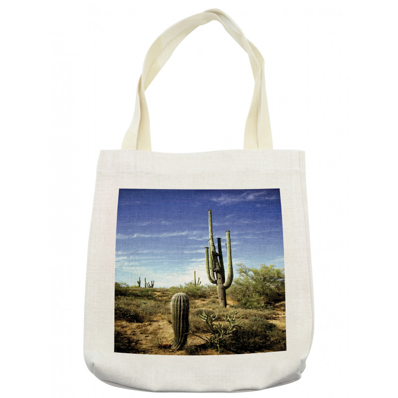 Cactus Spined Leaves Tote Bag