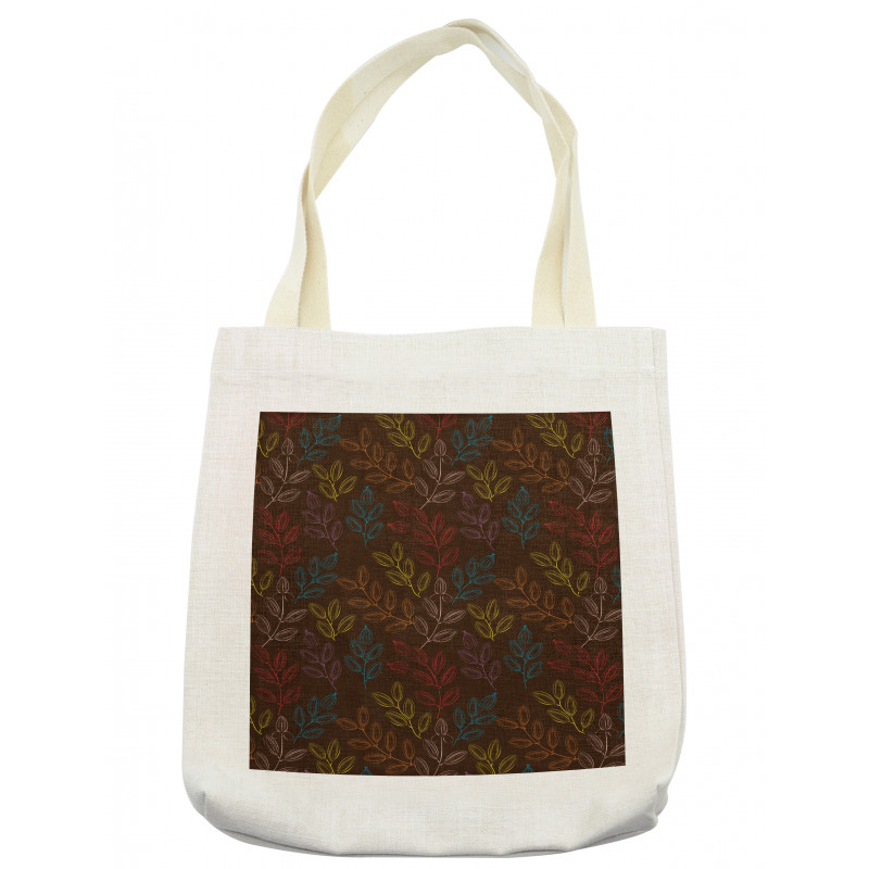 Colorful Branches with Buds Tote Bag