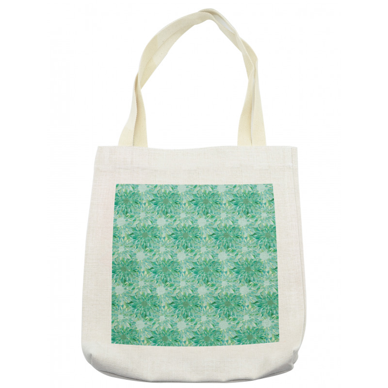 Floral Pattern with Beryl Tote Bag