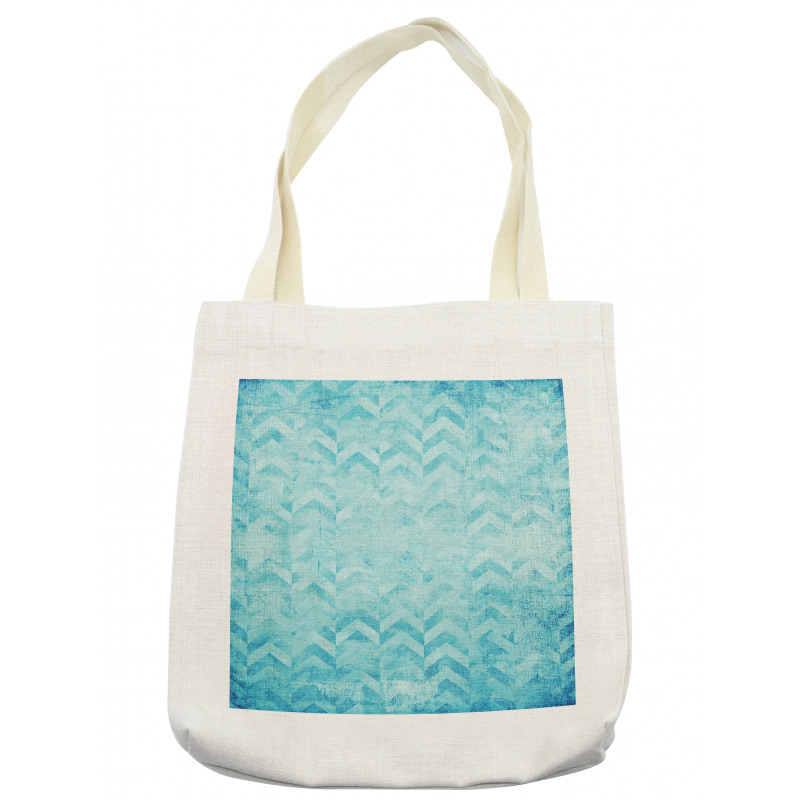 Geomeric Chevron Art Tote Bag