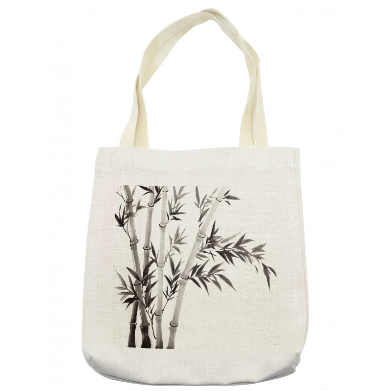 Traditional Bamboo Leaves Tote Bag