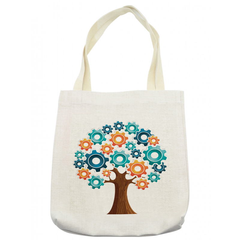 Innovation Gears Tree Tote Bag