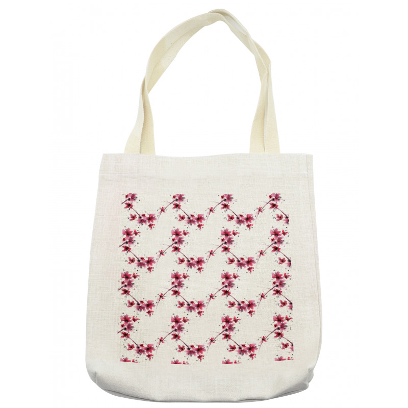 Petal Flower Ethnic Tote Bag