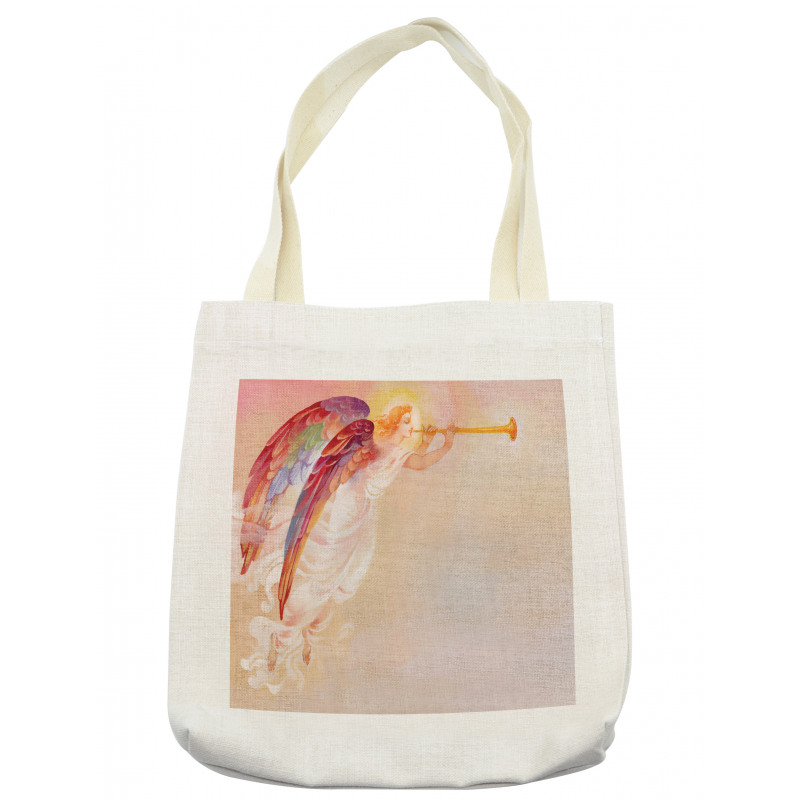 Flask Wings Theme Tote Bag