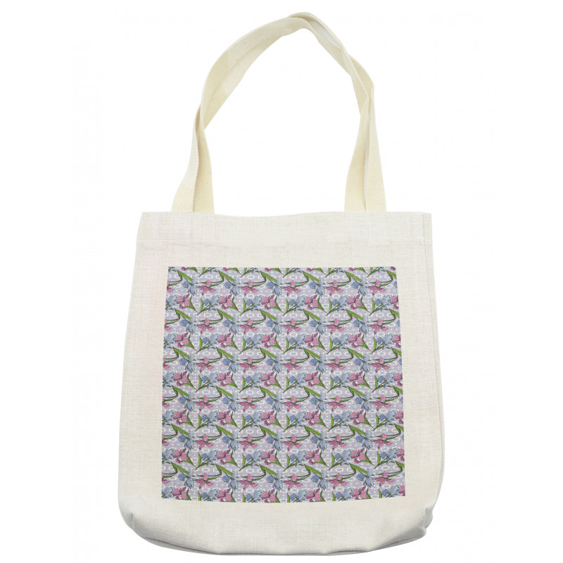 Ornate Botanical Flora Tote Bag