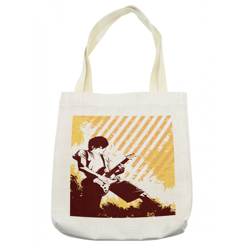 Sketchy Stripes Young Boy Tote Bag