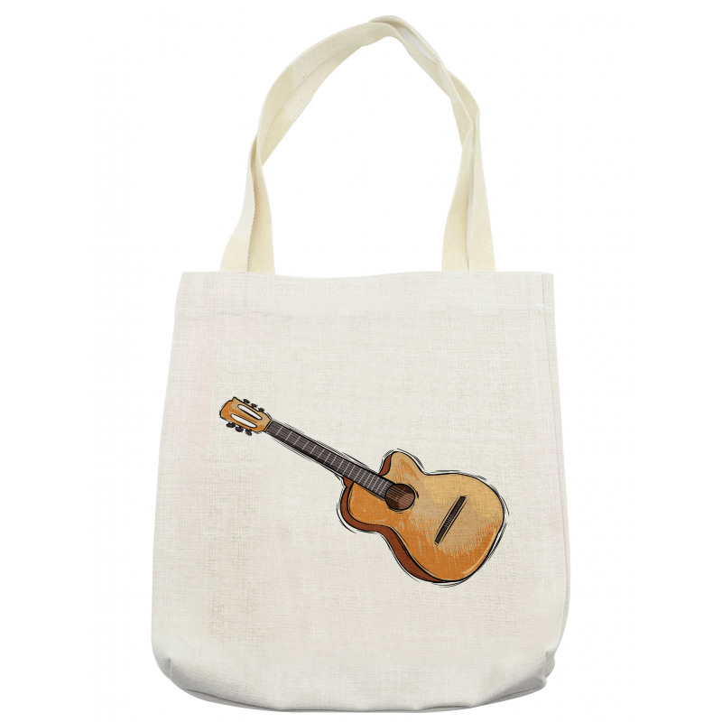 Graphic Single Instrument Tote Bag