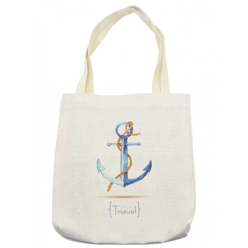 Classic Sail Rope Emblem Tote Bag