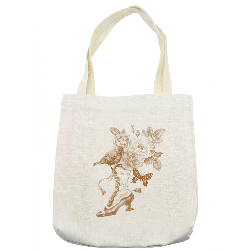 Nostalgic Butterflies Tote Bag