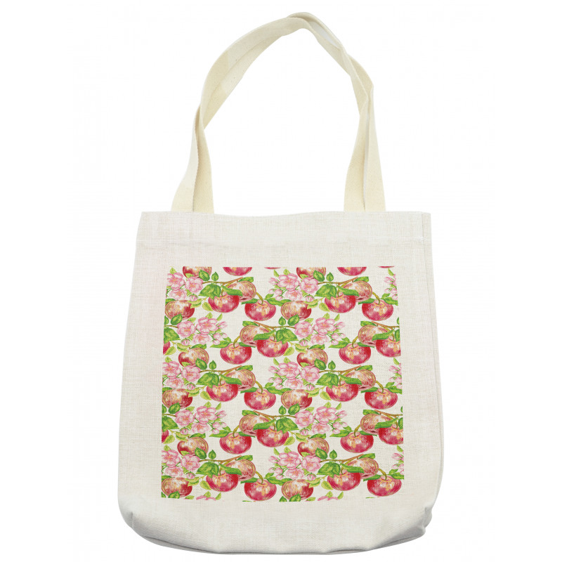 Nature Apple Tree Flower Tote Bag