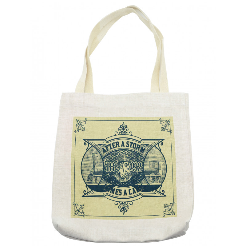 Calm Industry Scene Tote Bag