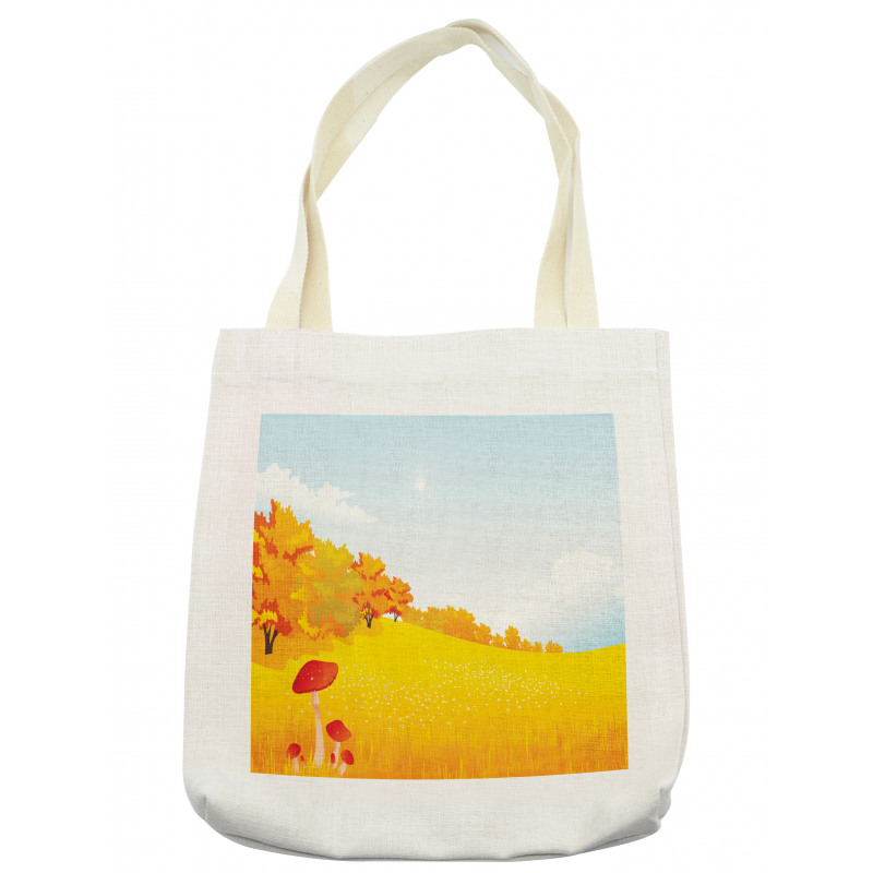 Fall Landscape Meadow Tote Bag