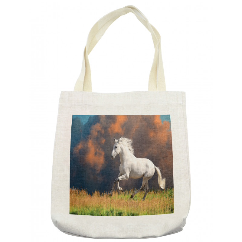 Andalusian Horse Dusk Tote Bag