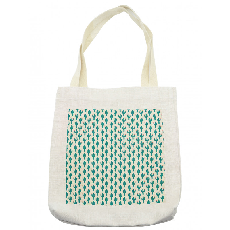 Doodle Cacti Flower Tote Bag