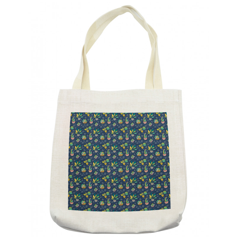 House Plant Succulents Tote Bag