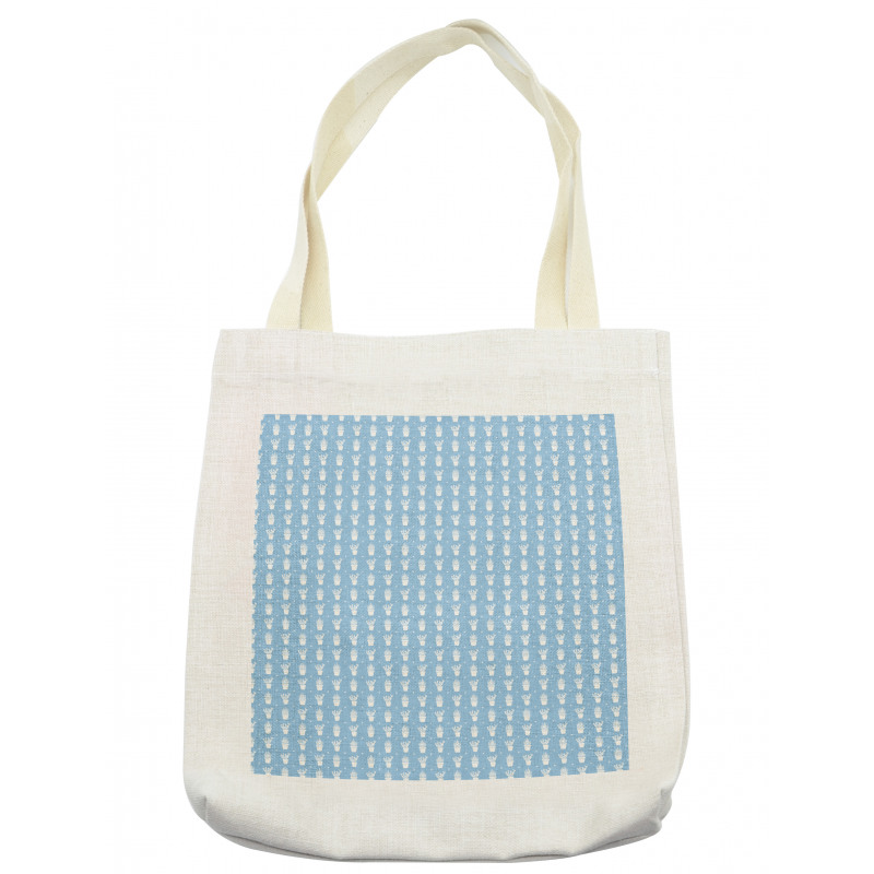 Repeated Succulents Tote Bag