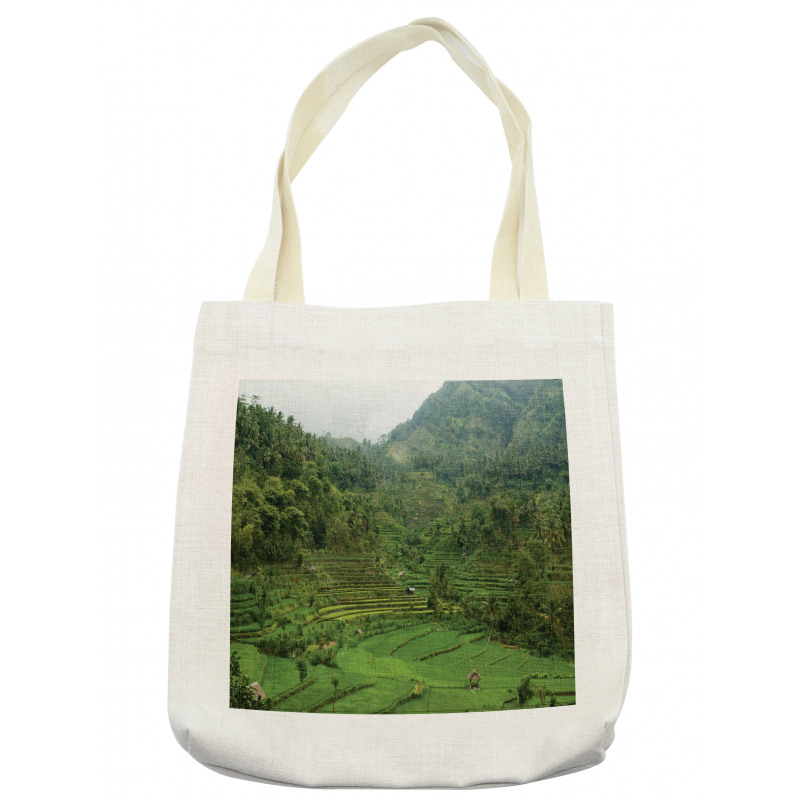 Rice Paddies Tote Bag