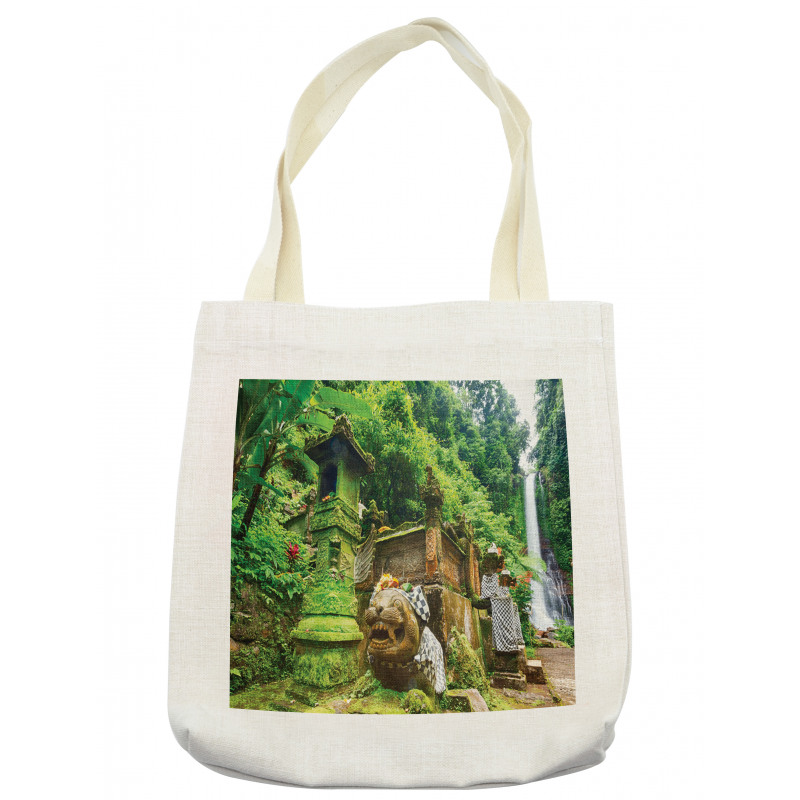 Waterfall Rainforest Tote Bag