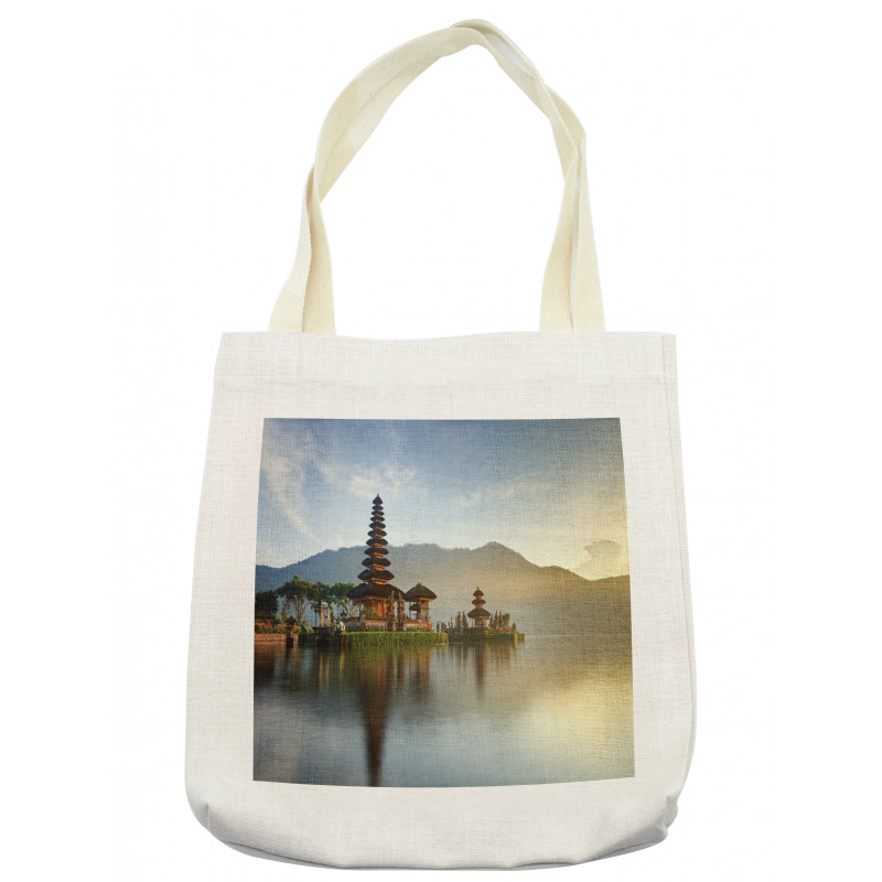 Pura Ulun Danu Building Asia Tote Bag