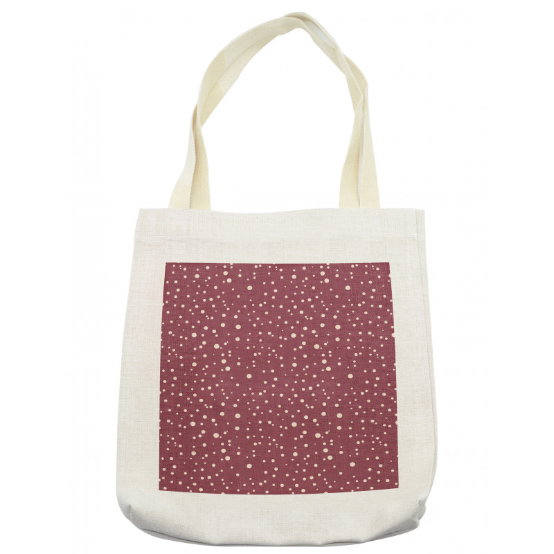 Chaotically Arranged Dots Tote Bag