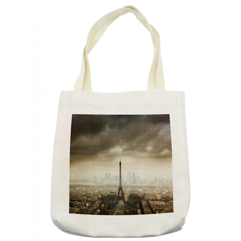 Paris Skyline City Tote Bag