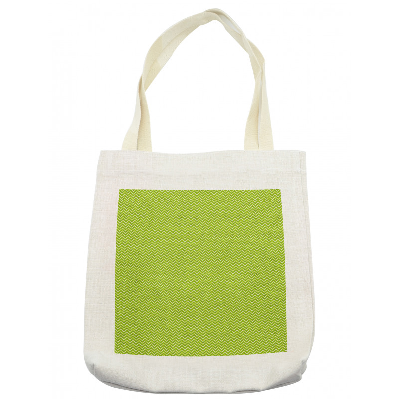 Geometric Zigzag Lines Tote Bag