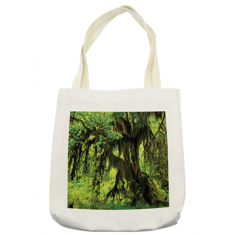 Moss Jungle Wildlife Tote Bag