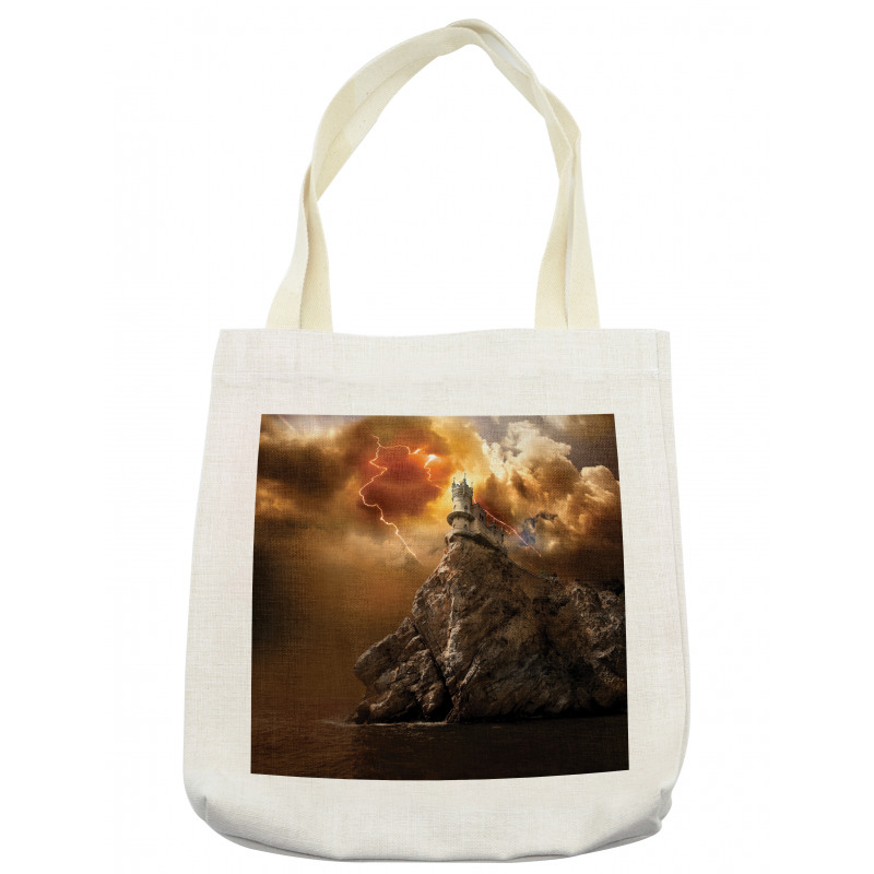 Castle Thunder Storm Tote Bag