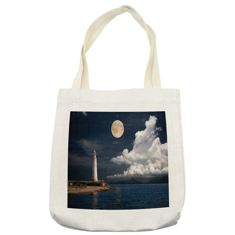 Moonlight Island Sea Tote Bag