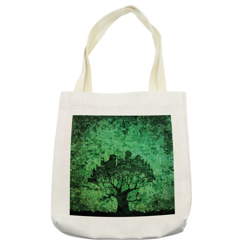 Modern City Buildings Tote Bag