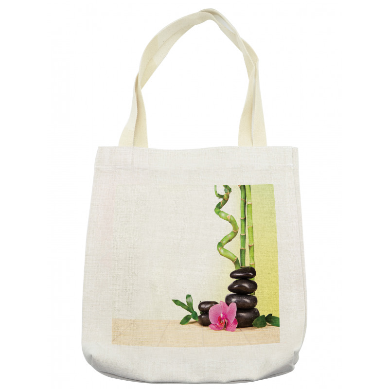 Bamboo Rocks Meditation Tote Bag