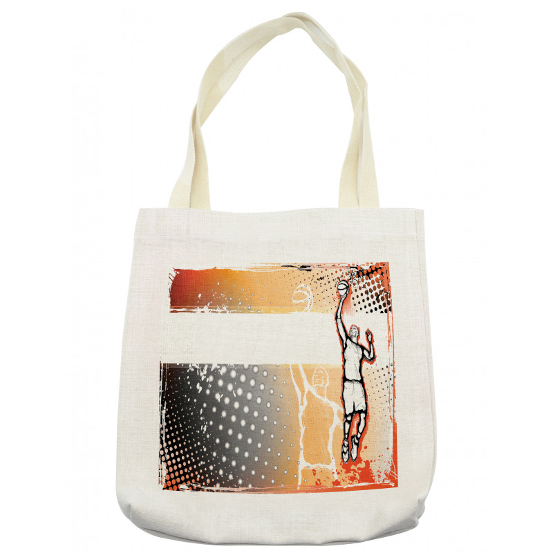 Basketball Doodle Art Tote Bag