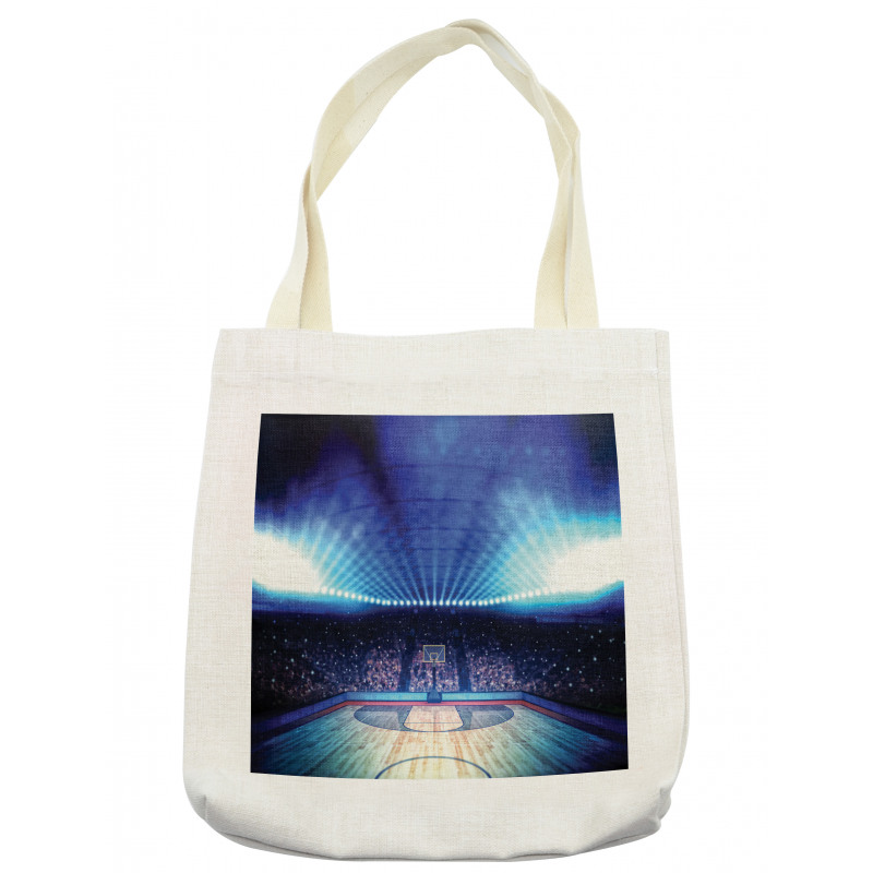 Basketball Arena Game Tote Bag