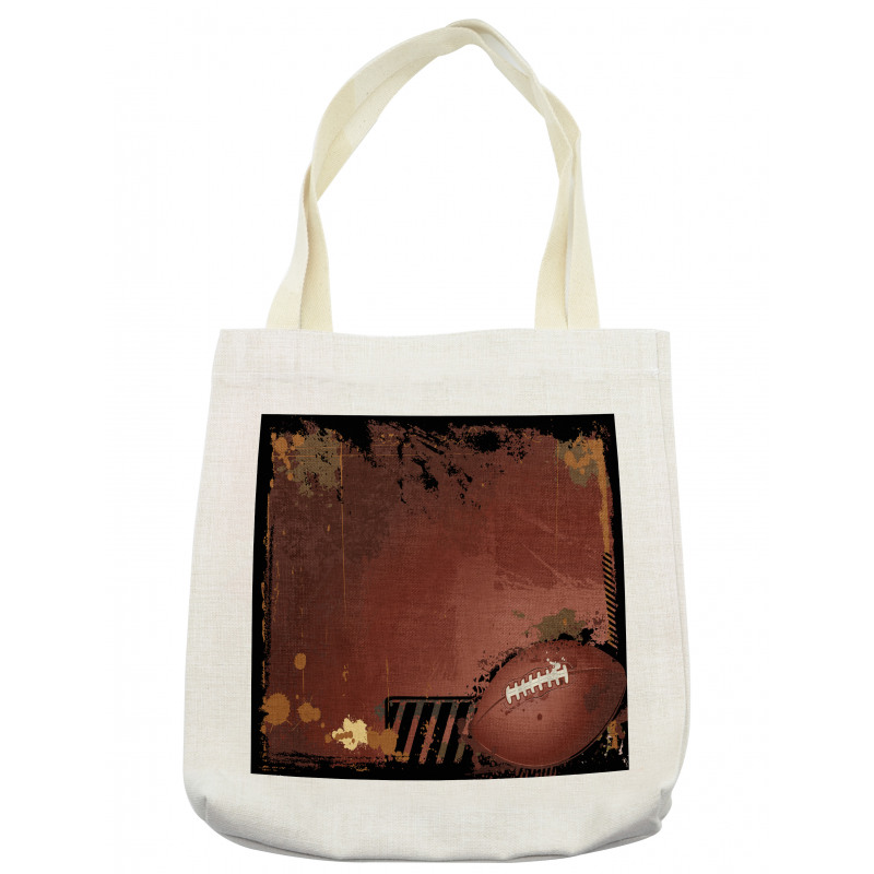 American Football Art Tote Bag