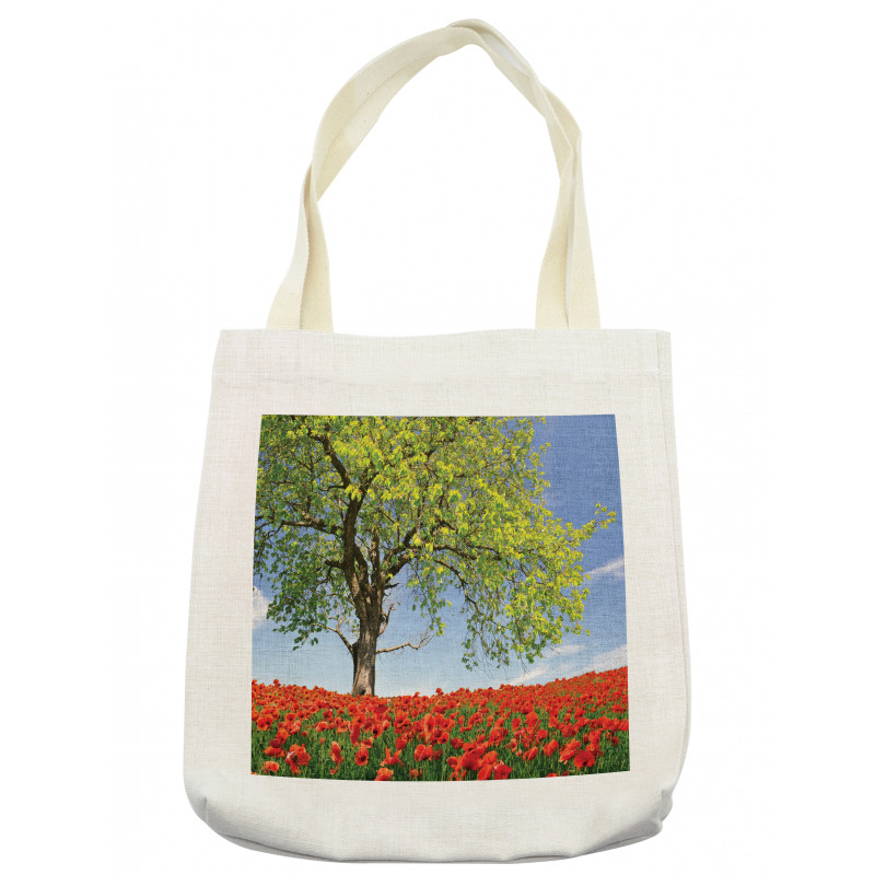 Spring Scenery Flowers Tote Bag