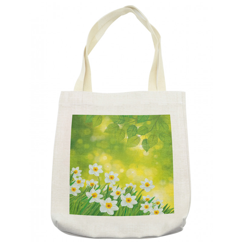 Daffodils Spring Petals Tote Bag