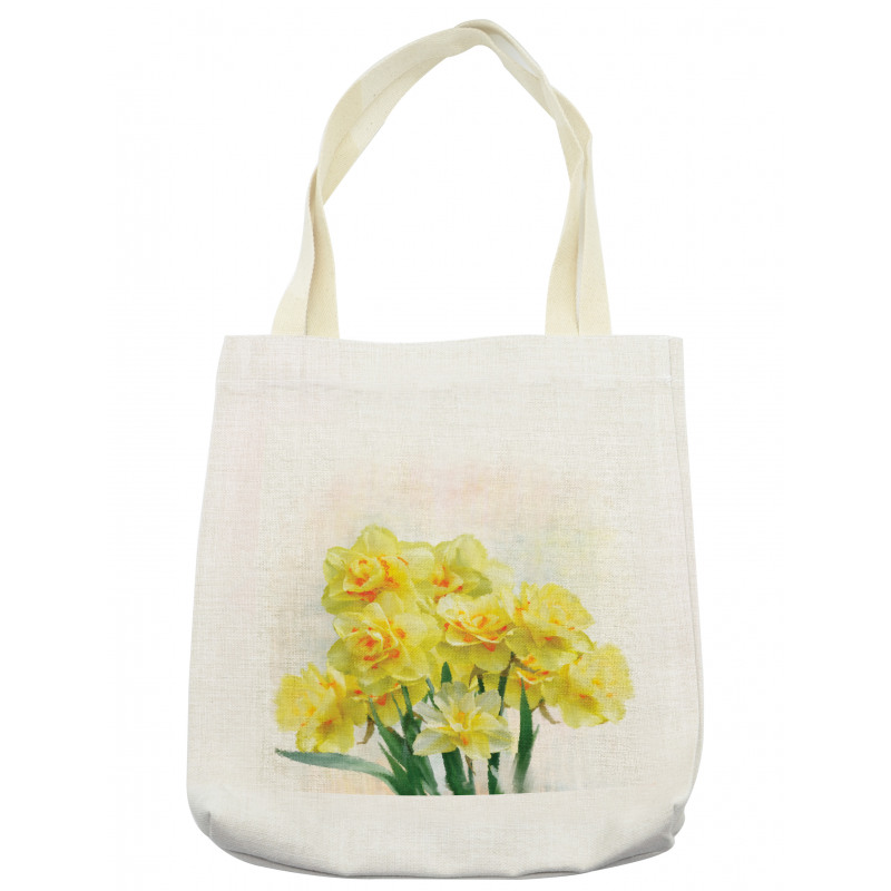 Paint of Daffodils Bouquet Tote Bag