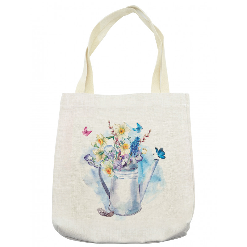 Summer Bouquet Vintage Tote Bag