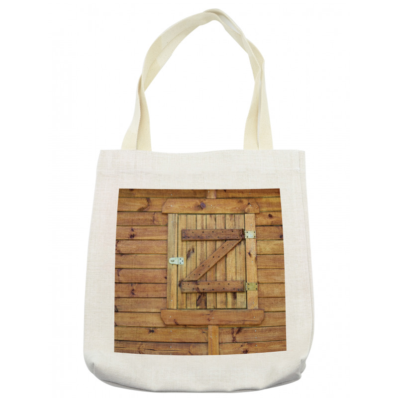 Grunge Wooden Shutters Tote Bag